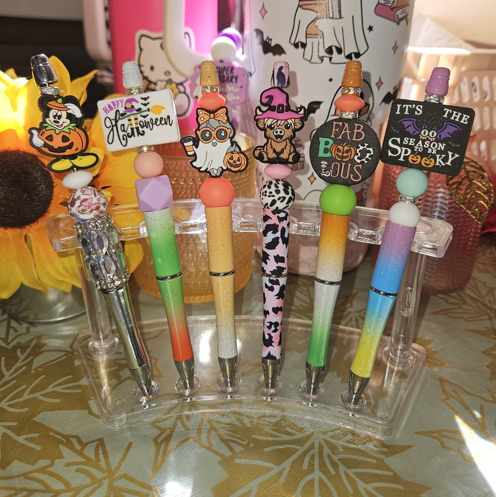 Halloween Themed Pen Set with Assorted Colors